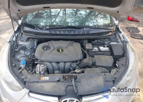 2014 Hyundai Elantra Limited from USA, damaged, VIN 5NPDH4AE3EH485174